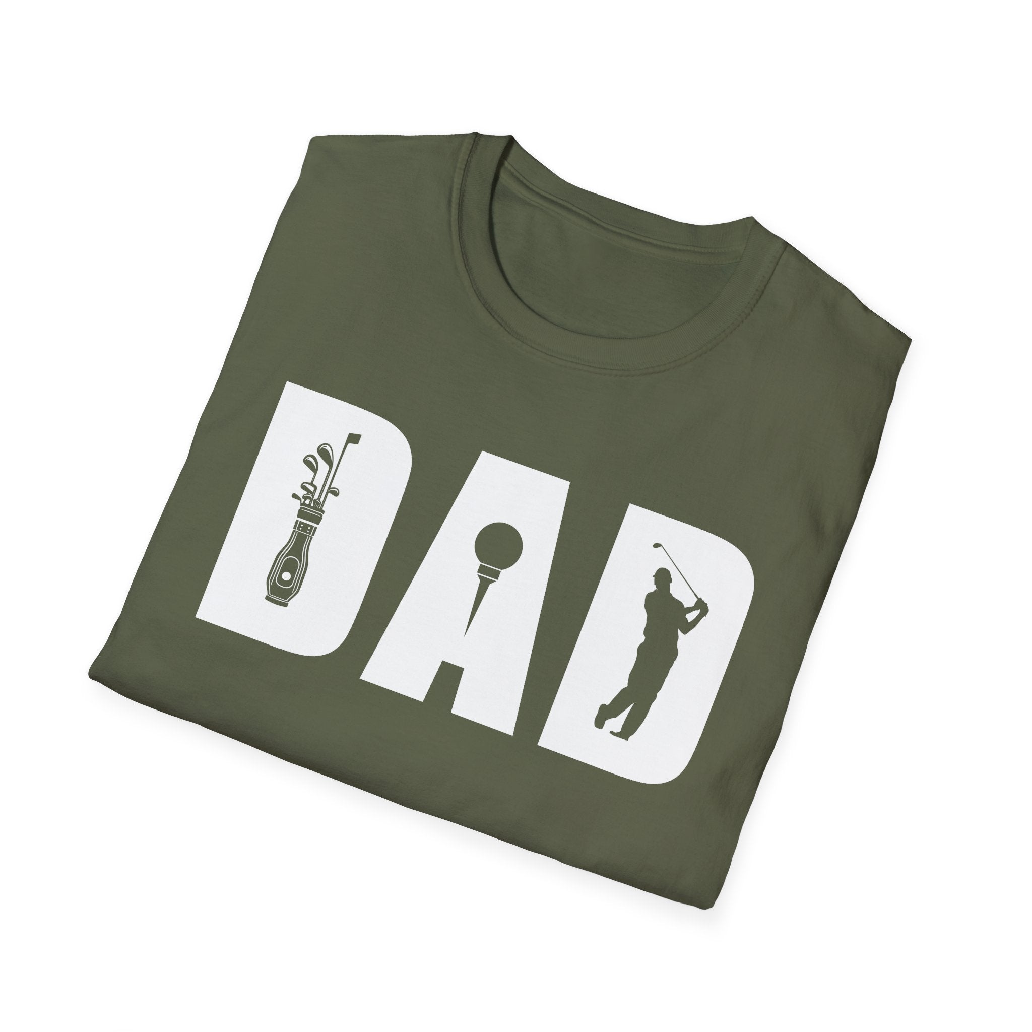 Dad Golf Enthusiast T-Shirt, Father's Day Gift, Unisex Tee, Dad Joke Shirt, Gift for Golf Lovers, Sports Apparel