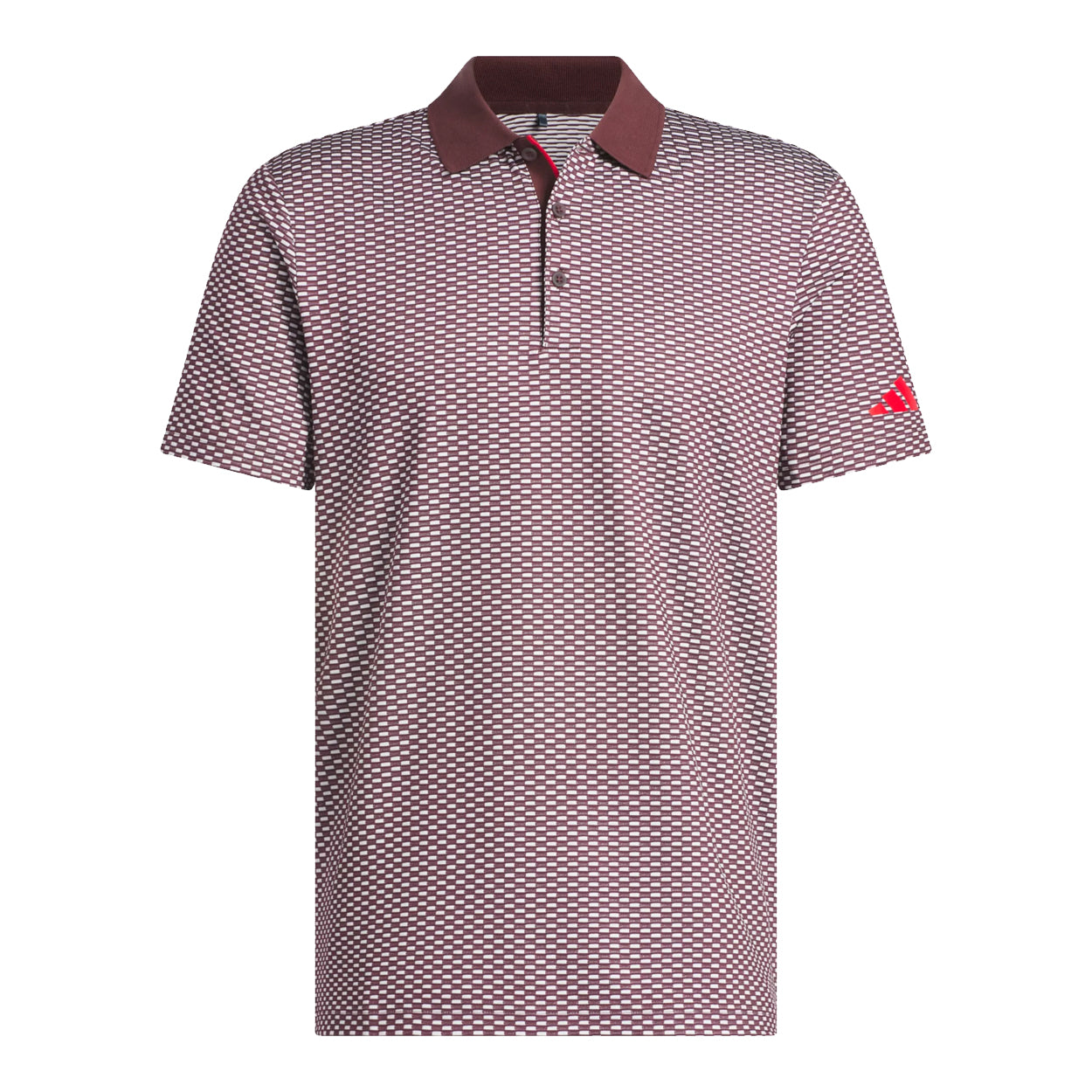 Adidas Beyond Textured Polo Golf Shirt – Moisture-Wicking, Performance Fit, Men's Apparel