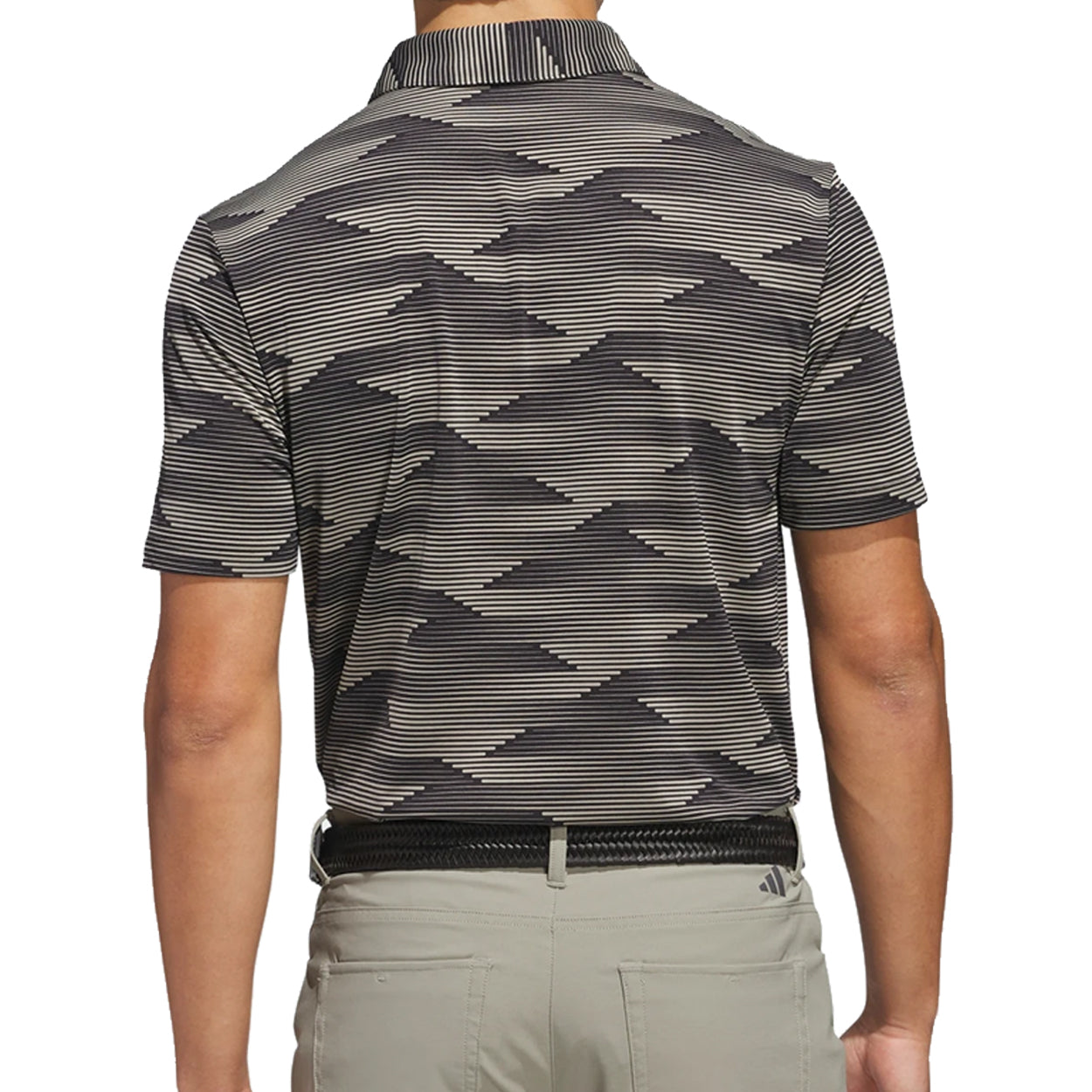 Adidas Ultimate365 Speed Stripe Polo Golf Shirt