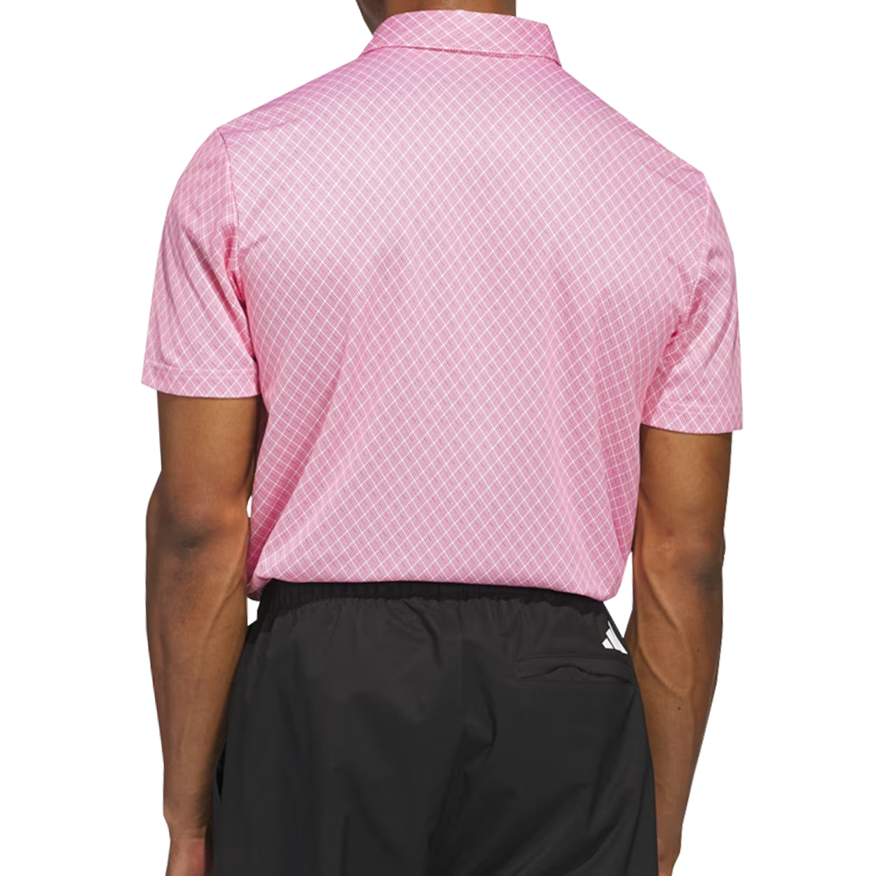 Adidas  Men's Core Allover Print Polo Golf Shirt