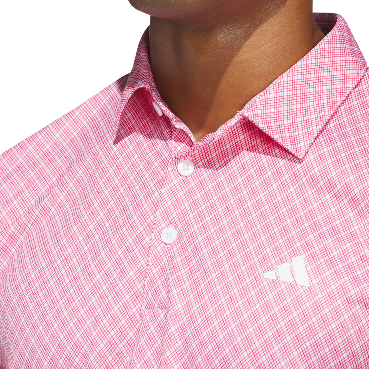 Adidas  Men's Core Allover Print Polo Golf Shirt