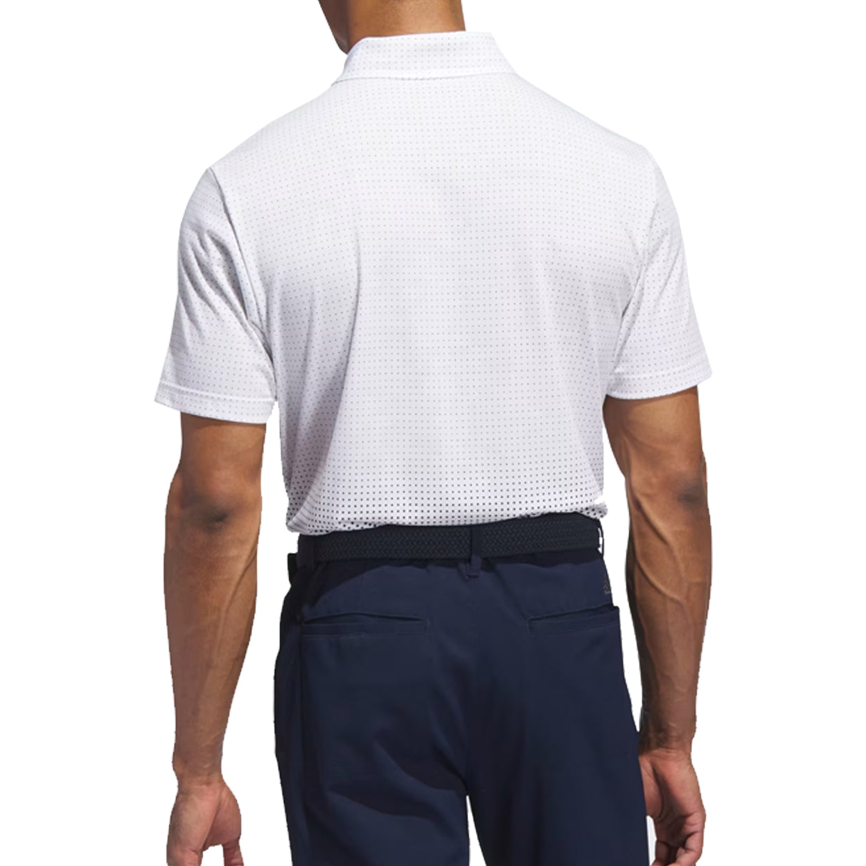 Adidas Golf Men’s Go-To Rise Print Polo Shirt – Lightweight, Breathable Performance Polo
