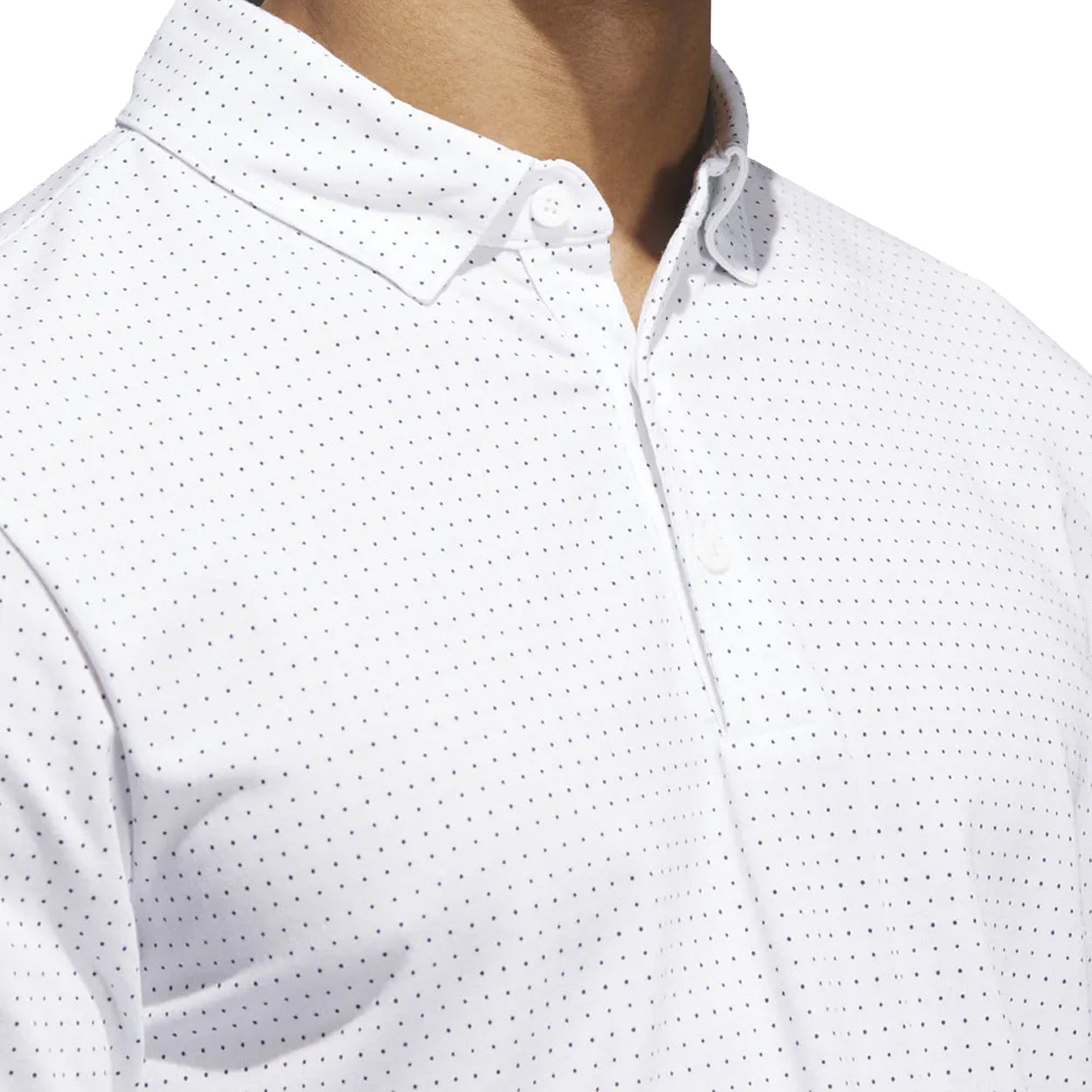 Adidas Golf Men’s Go-To Rise Print Polo Shirt – Lightweight, Breathable Performance Polo