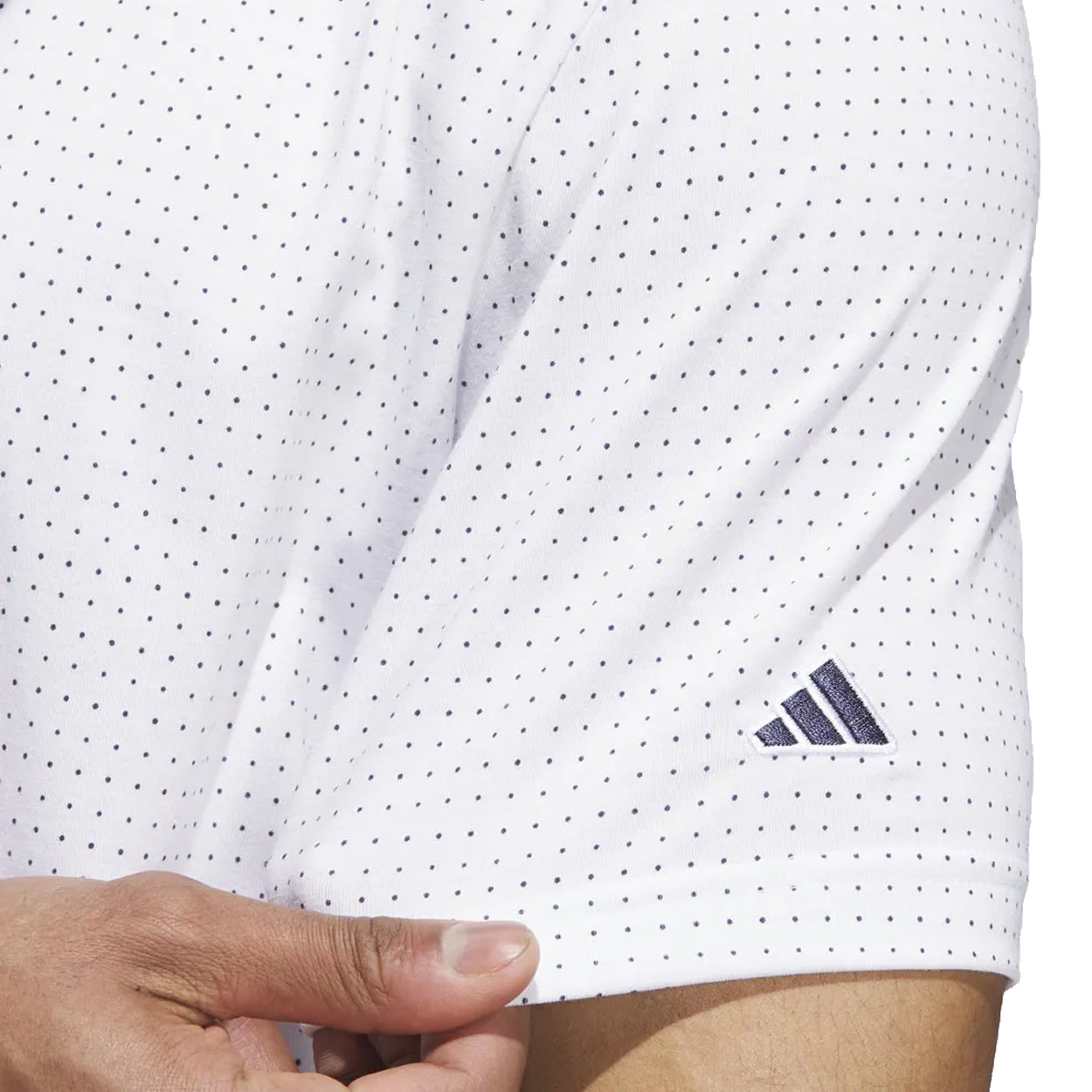 Adidas Golf Men’s Go-To Rise Print Polo Shirt – Lightweight, Breathable Performance Polo