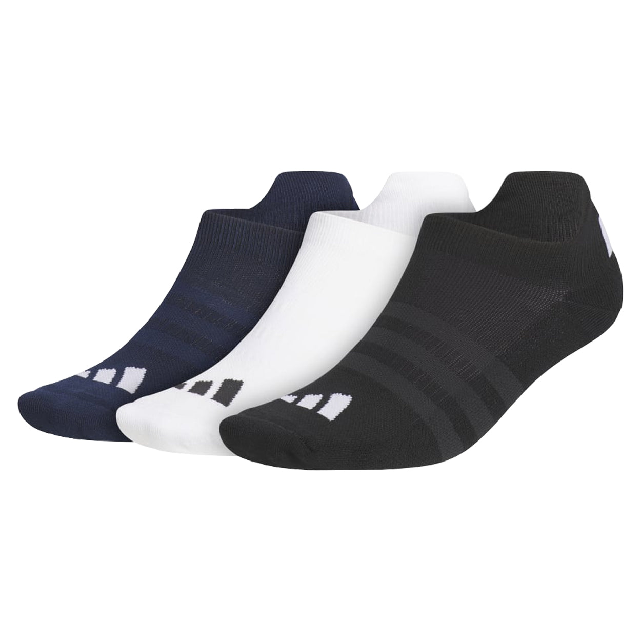 Adidas Golf Basic Ankle Socks – 3 Pair - Lightweight Comfort & Performance Fit