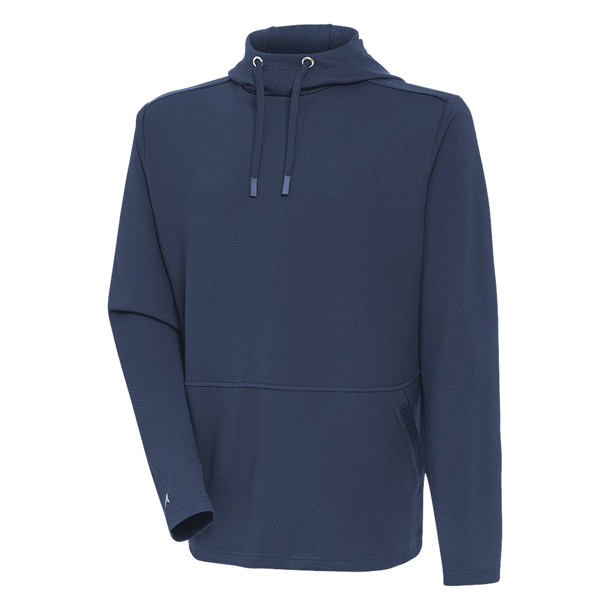 Antigua Pure Honeycomb Textured Hoodie Pullover - Longsleeve, Scuba Hood