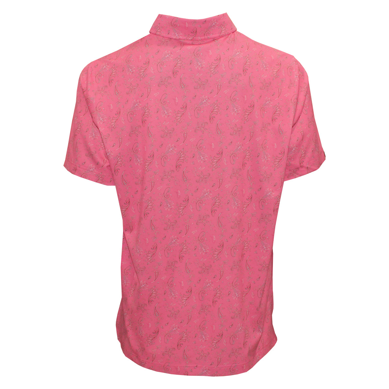 Ashworth Golf Soft Paisley Polo Shirt – Lightweight, Breathable Performance Fit