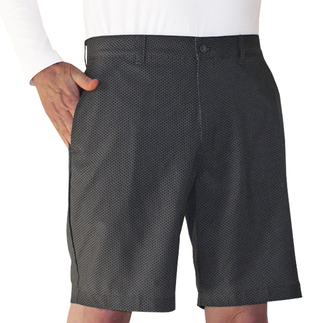Ben Hogan Performance Modern Print Flat Front Golf Shorts