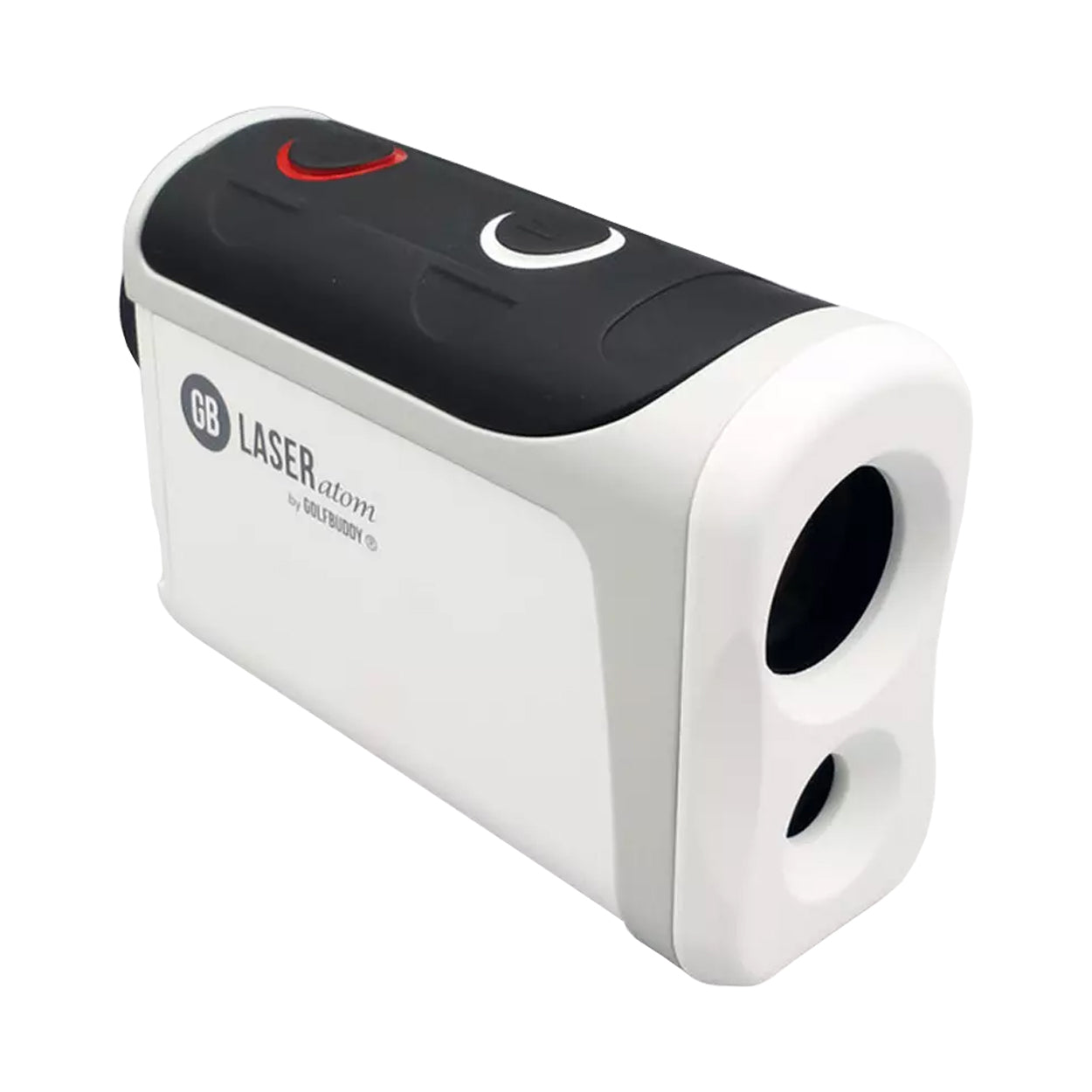 GolfBuddy Laser Atom Golf Rangefinder with Slope - Rechargeable, 6x Magnification