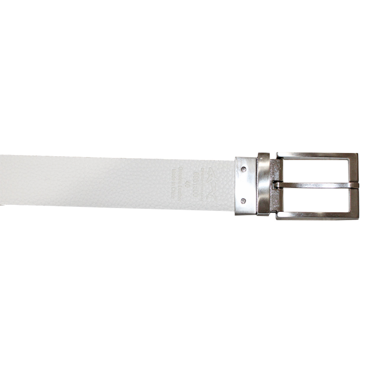 Greg Norman Golf Reversible Textured Leather Belt
