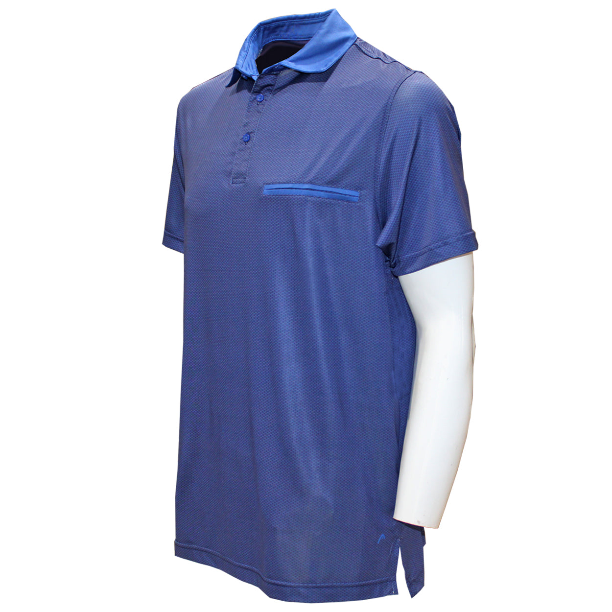 Head Men's Hex Pattern Print Polo Golf Shirt