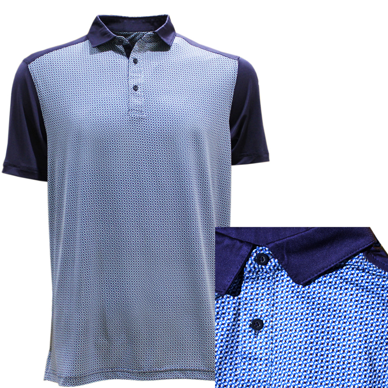 Head Men's Deco Print Polo Golf Shirt