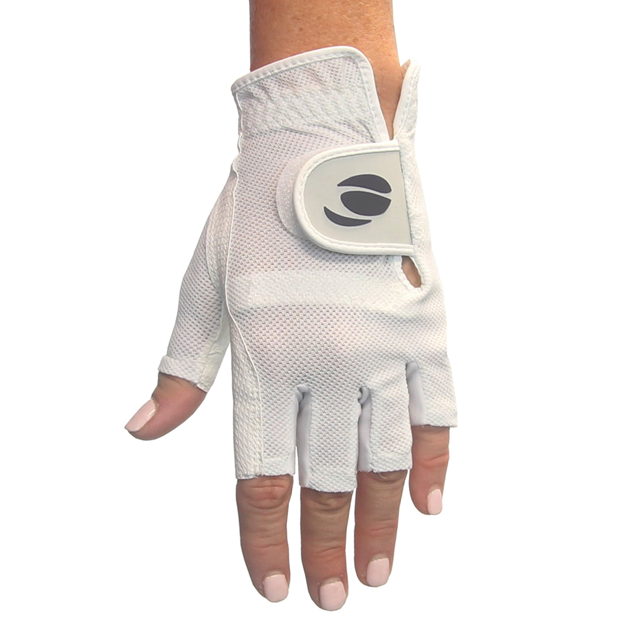 Orlimar Allante Women's Half Mesh Finger-Less Golf Gloves (3-pack)