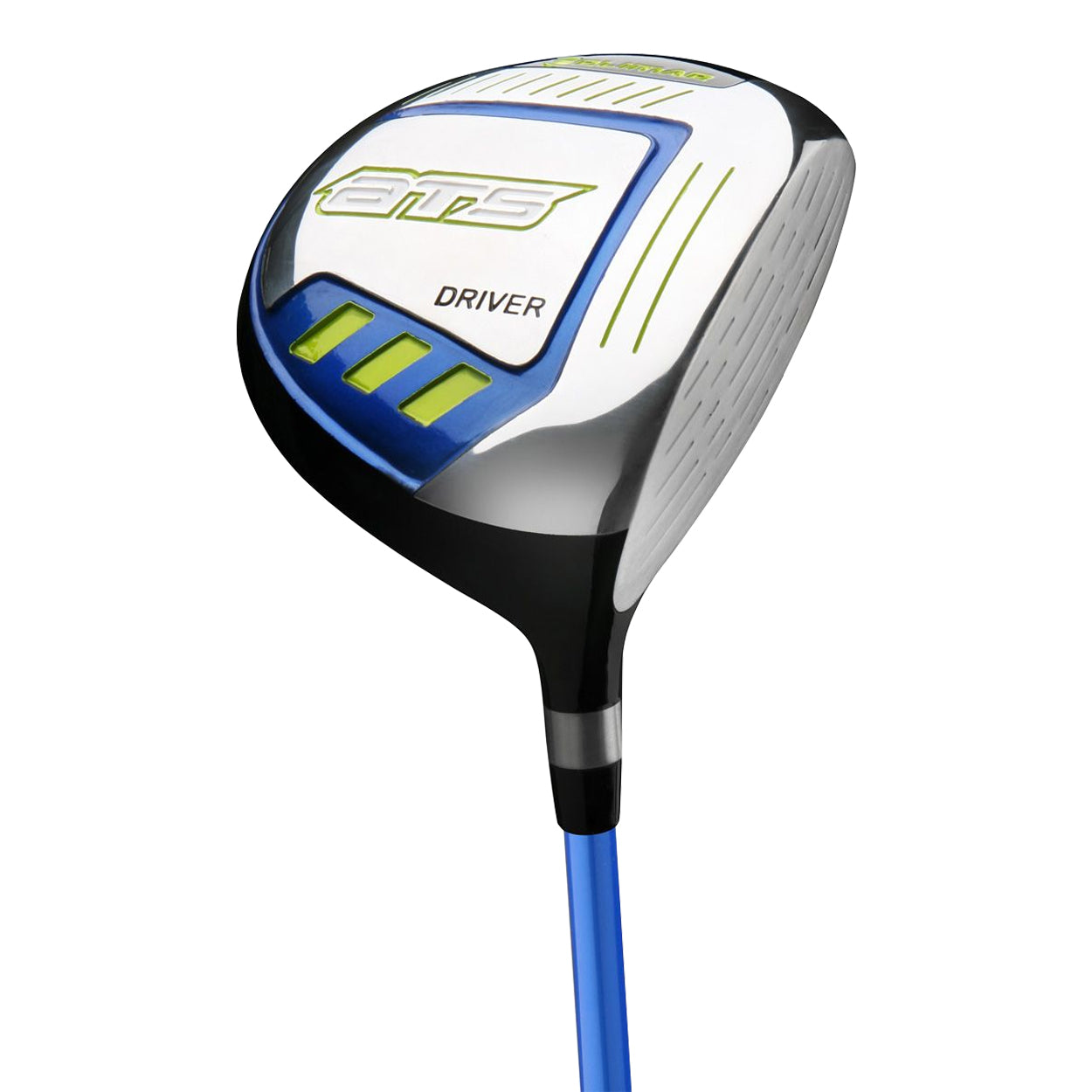Orlimar ATS Junior Golf Driver for Boys – Ages 5-8 – Blue/Lime – Lightweight Kids Club