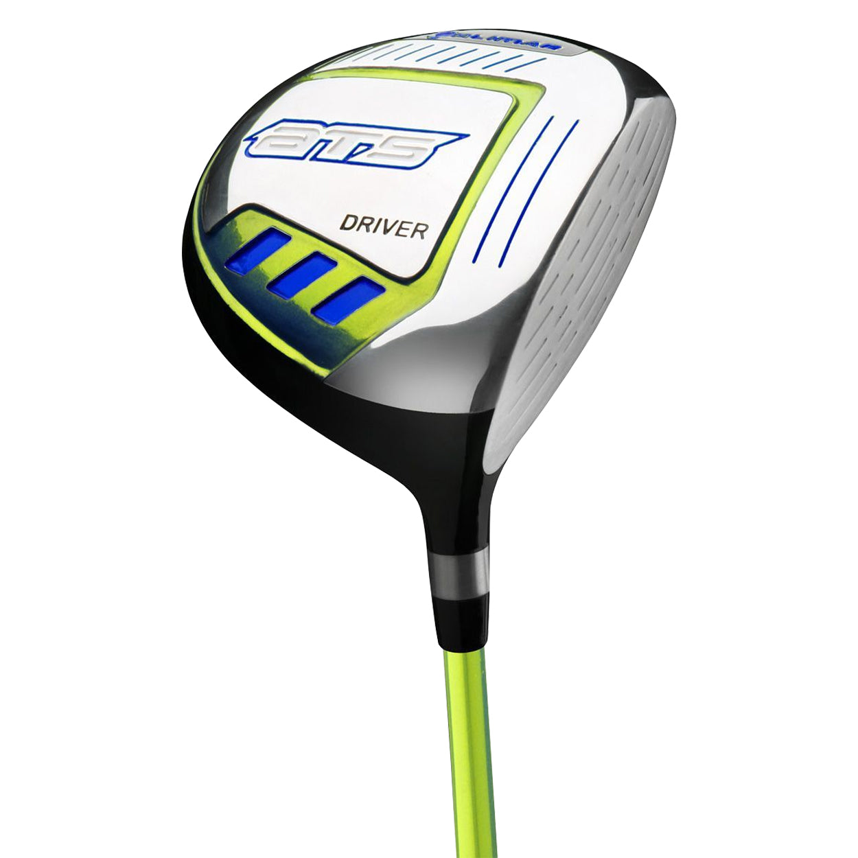Orlimar ATS Junior Golf Driver for Boys – Ages 3-5 – Lime/Blue – Lightweight Kids Club