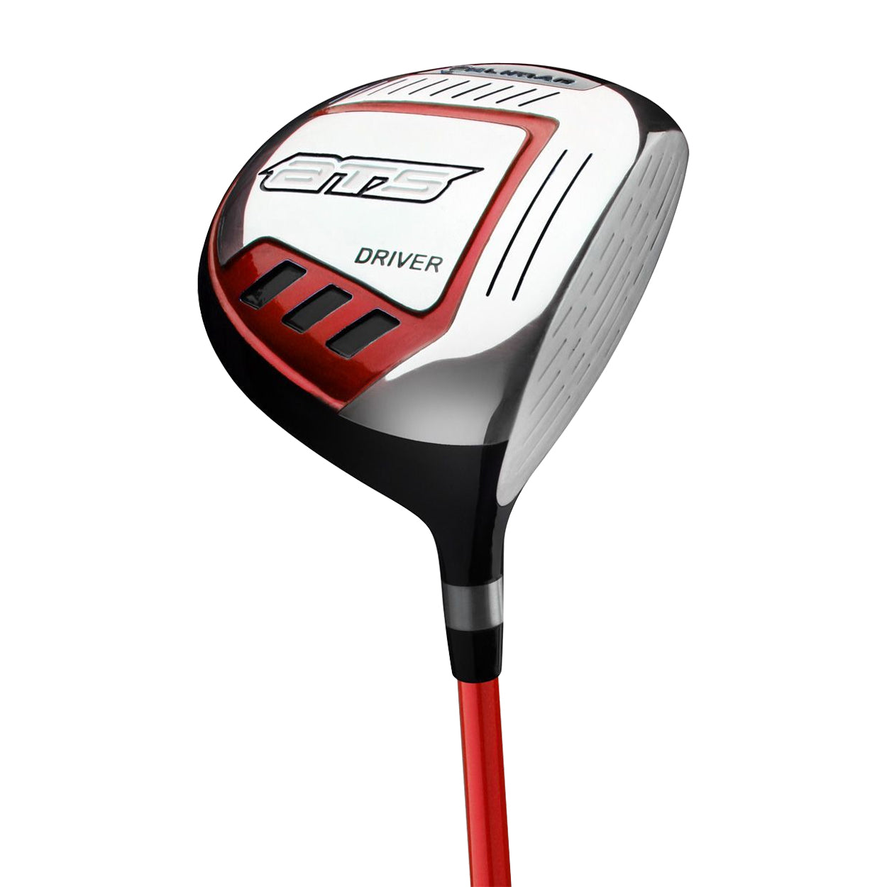 Orlimar ATS Junior Golf Driver for Boys – Ages 9-12 – Black/Red – Lightweight Kids Club