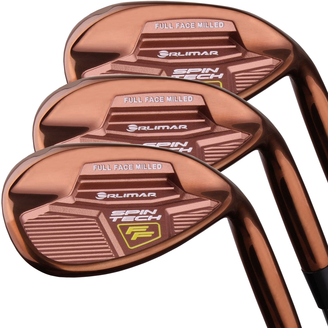 Orlimar Golf Spin Tech FF Copper 3-Piece Wedge Set