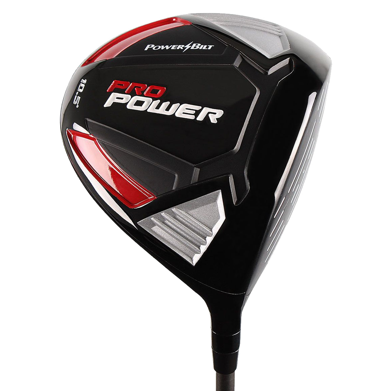 PowerBilt Golf Men’s Pro Power Set – Driver, Wood, Hybrid, Irons, Putter & Bag