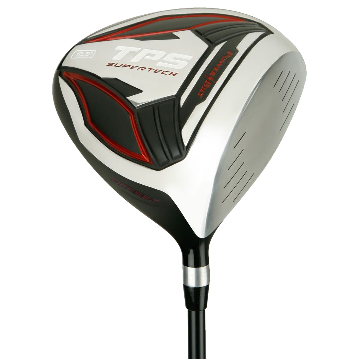 Powerbilt Golf TPS Supertech Offset 460cc Black/Red Driver