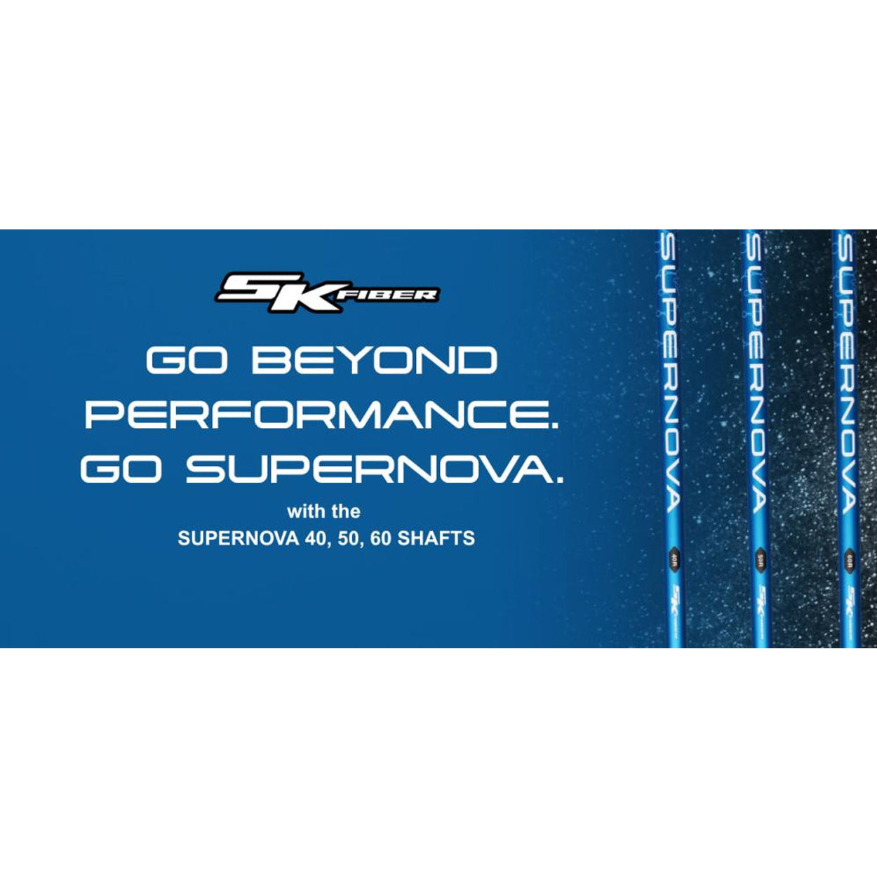 SK Fiber Supernova 40 Graphite Driver & Fairway Golf Shafts– 0.335" Parallel