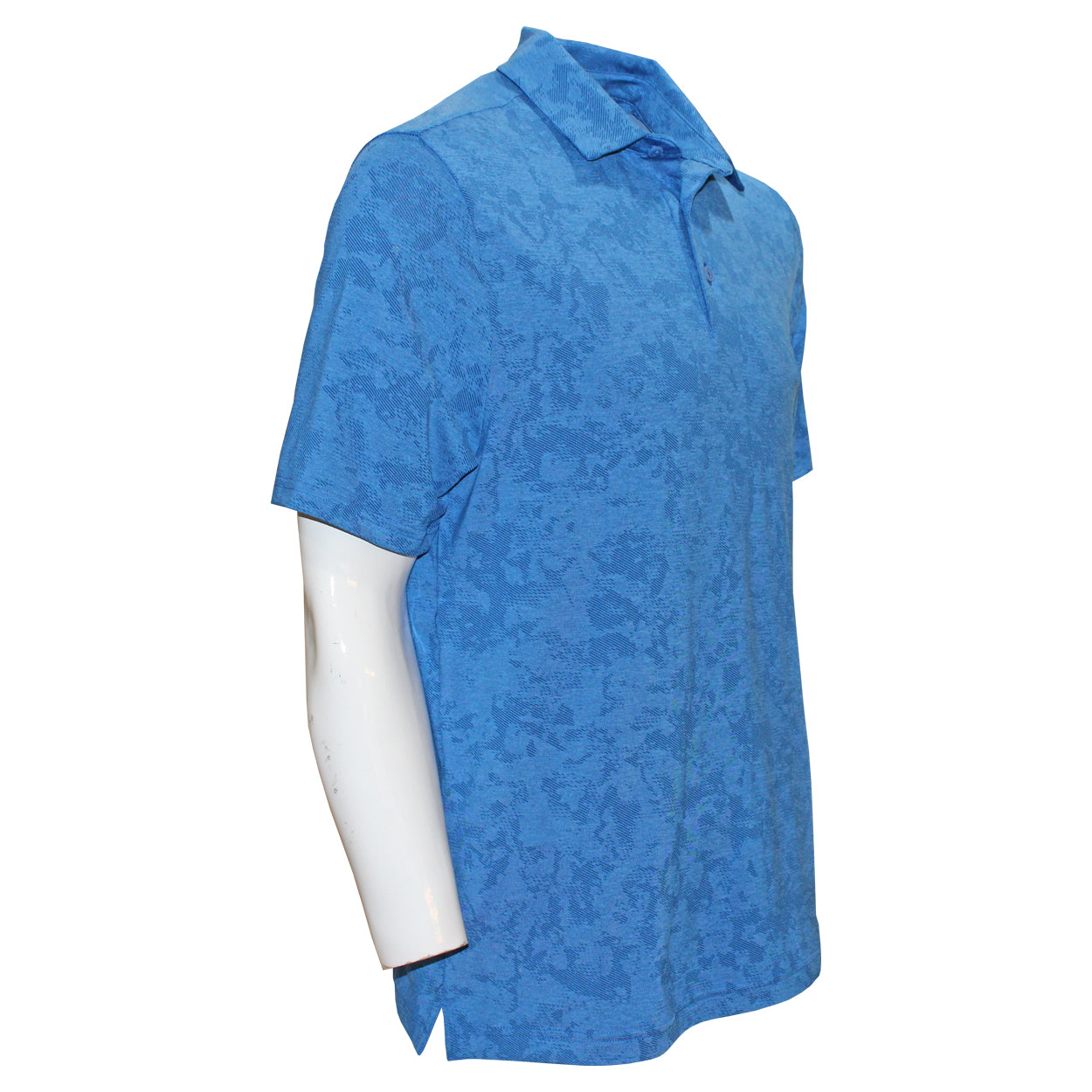 Under Armour Playoff Line Dye Jacquard Golf Polo Shirt – Moisture-Wicking, Stretch Performance