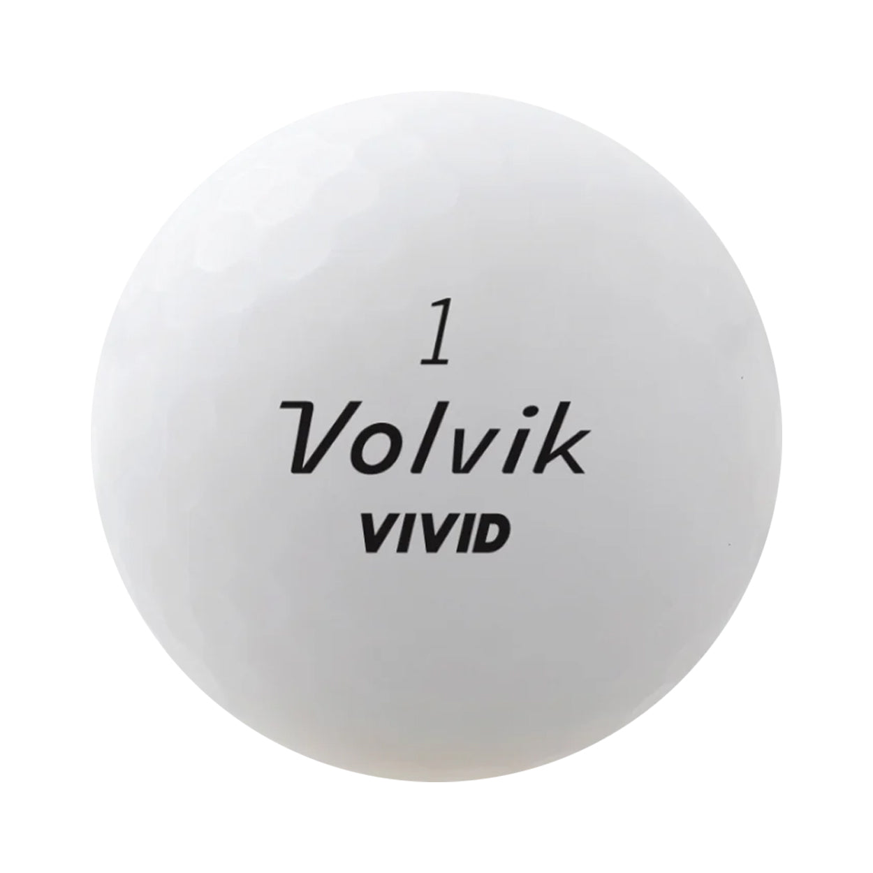 Volvik 2024 Vivid Matte Finish Golf Balls (12 Balls - New - Retail Package)