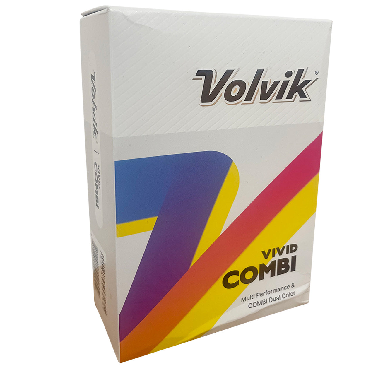 Volvik 2024 Vivid Combi Matte Finish Golf Balls (6 Balls - New - Retail Package)