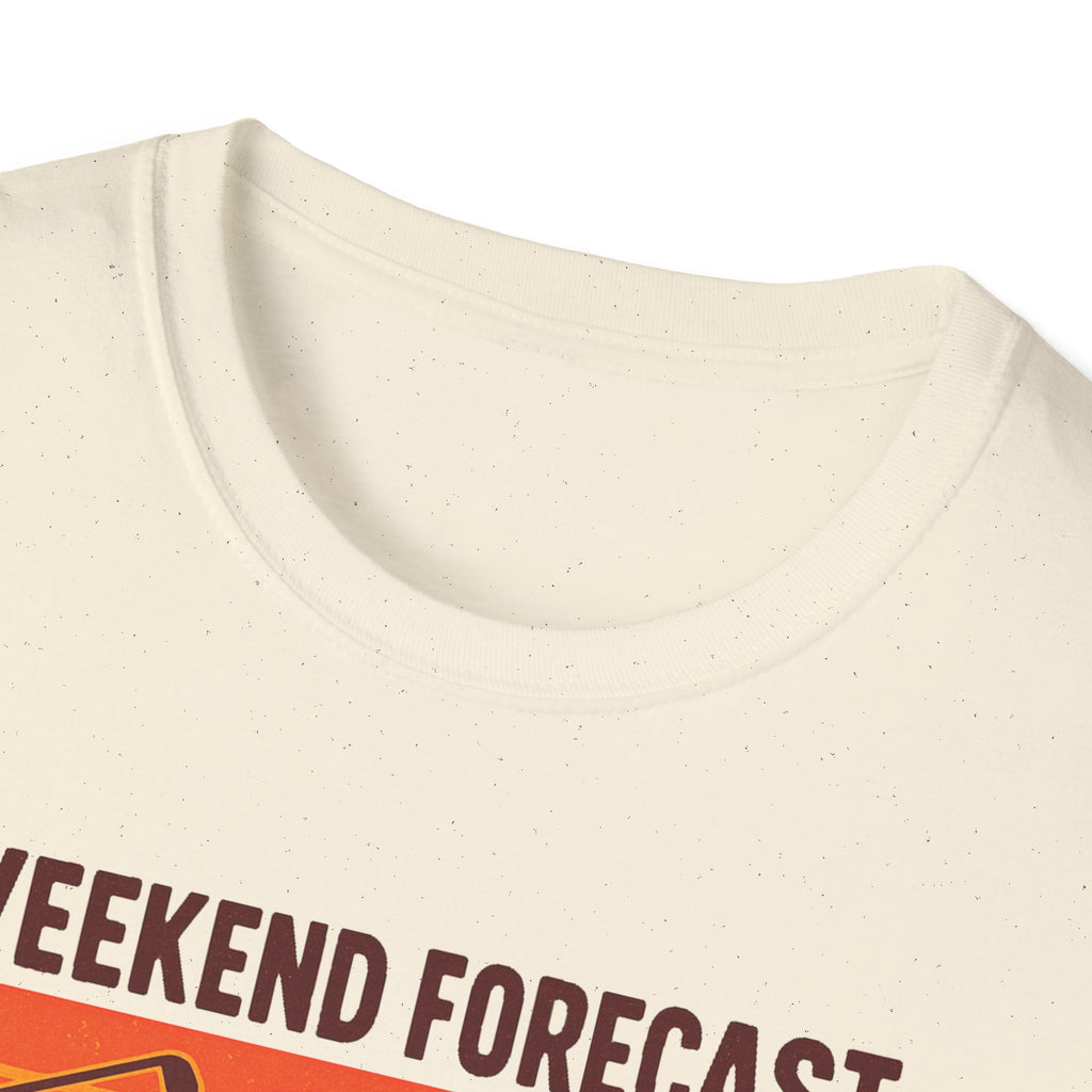 Weekend Forecast: Golf, Pickleball, Repeat Unisex T-Shirt | Gift for Sports Lovers | Casual Wear | Summer Style | Fun Activity Tee