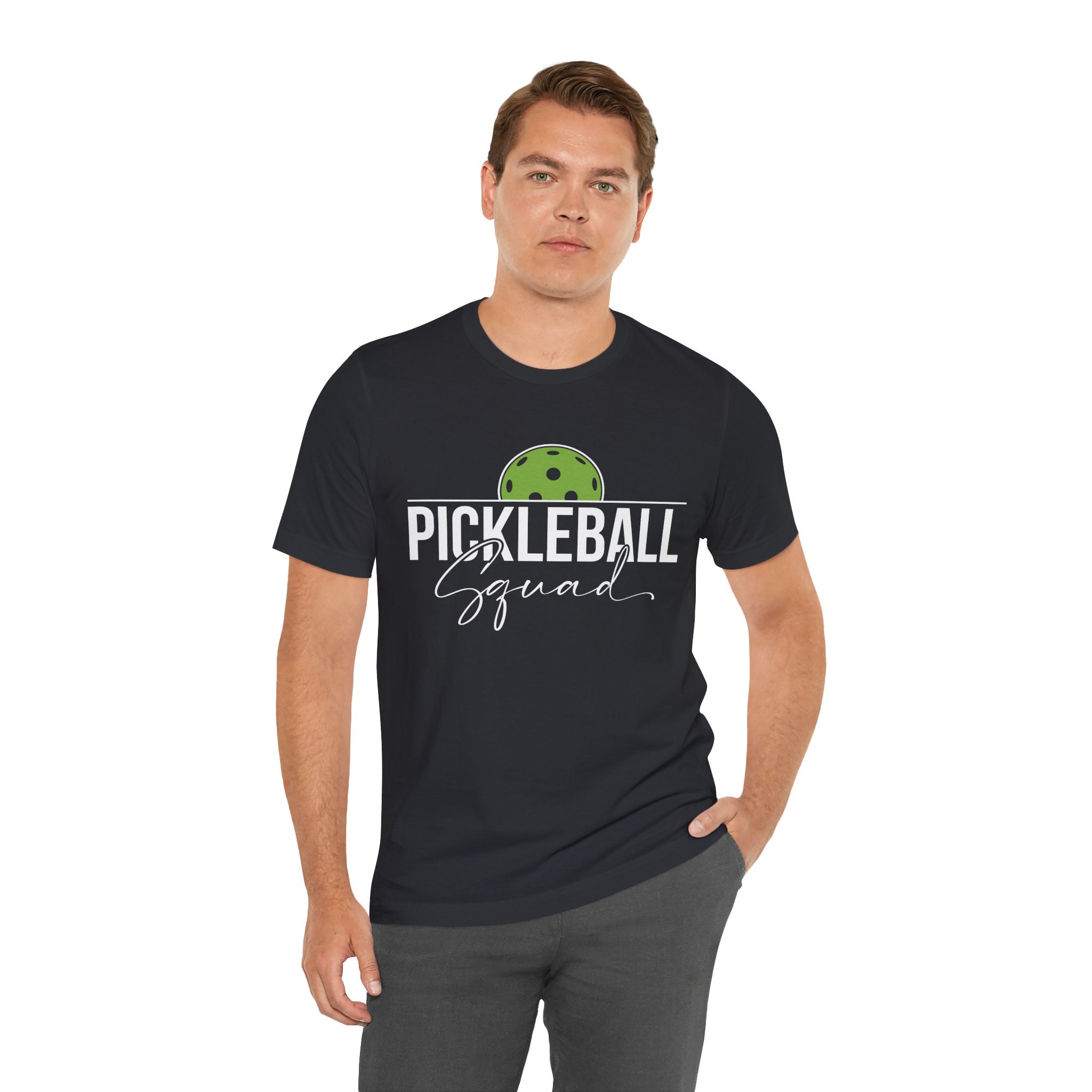 Pickleball Squad Tee - Sporty Unisex Jersey Short Sleeve Shirt, Perfect for Athletes, Team Events, Casual Outings, Gifts for [...]