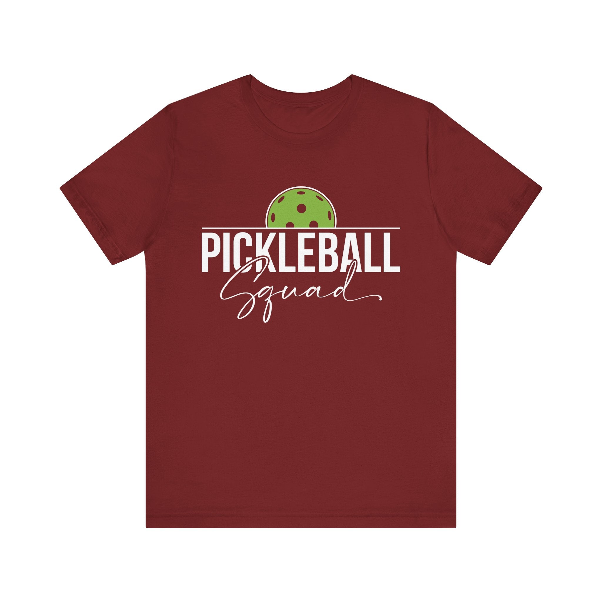 Pickleball Squad Tee - Sporty Unisex Jersey Short Sleeve Shirt, Perfect for Athletes, Team Events, Casual Outings, Gifts for [...]