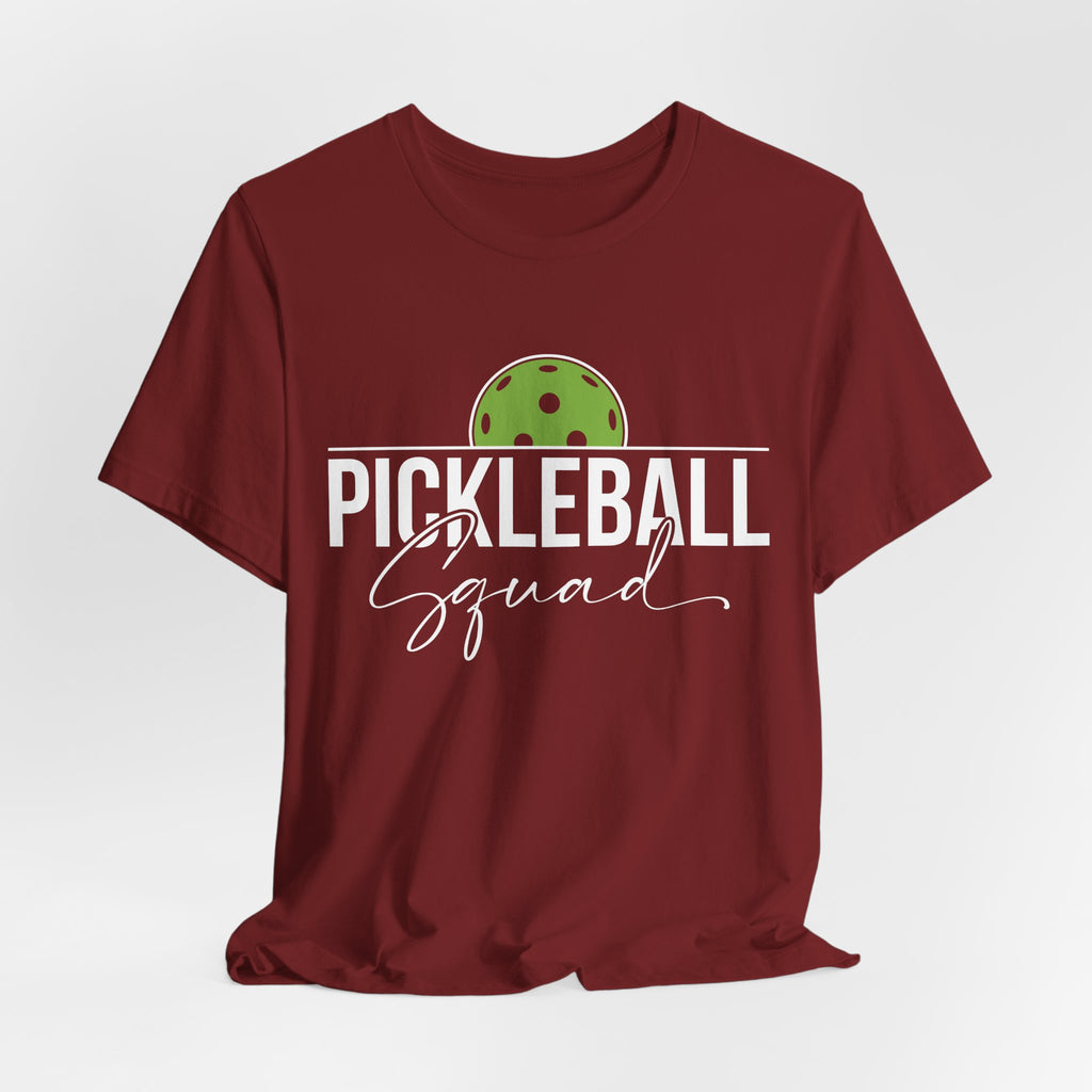 Pickleball Squad Tee - Sporty Unisex Jersey Short Sleeve Shirt, Perfect for Athletes, Team Events, Casual Outings, Gifts for [...]