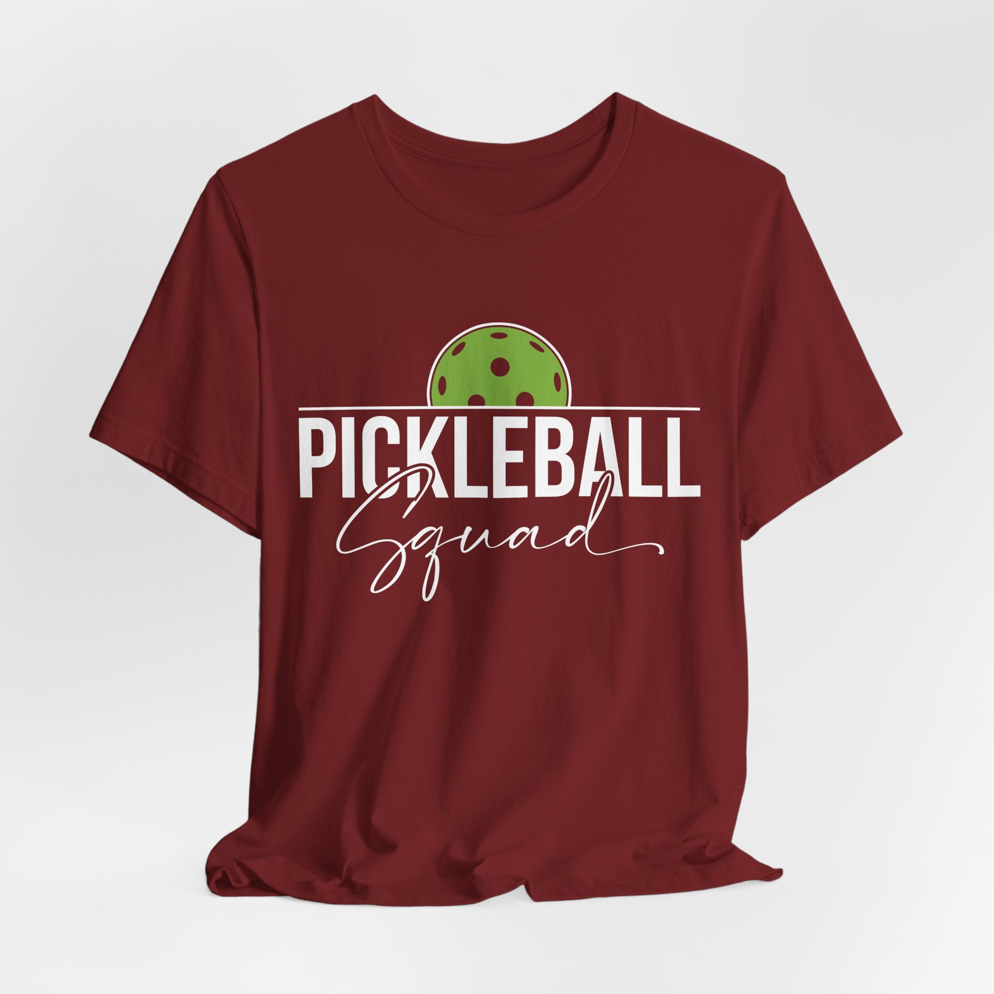 Pickleball Squad Tee - Sporty Unisex Jersey Short Sleeve Shirt, Perfect for Athletes, Team Events, Casual Outings, Gifts for [...]