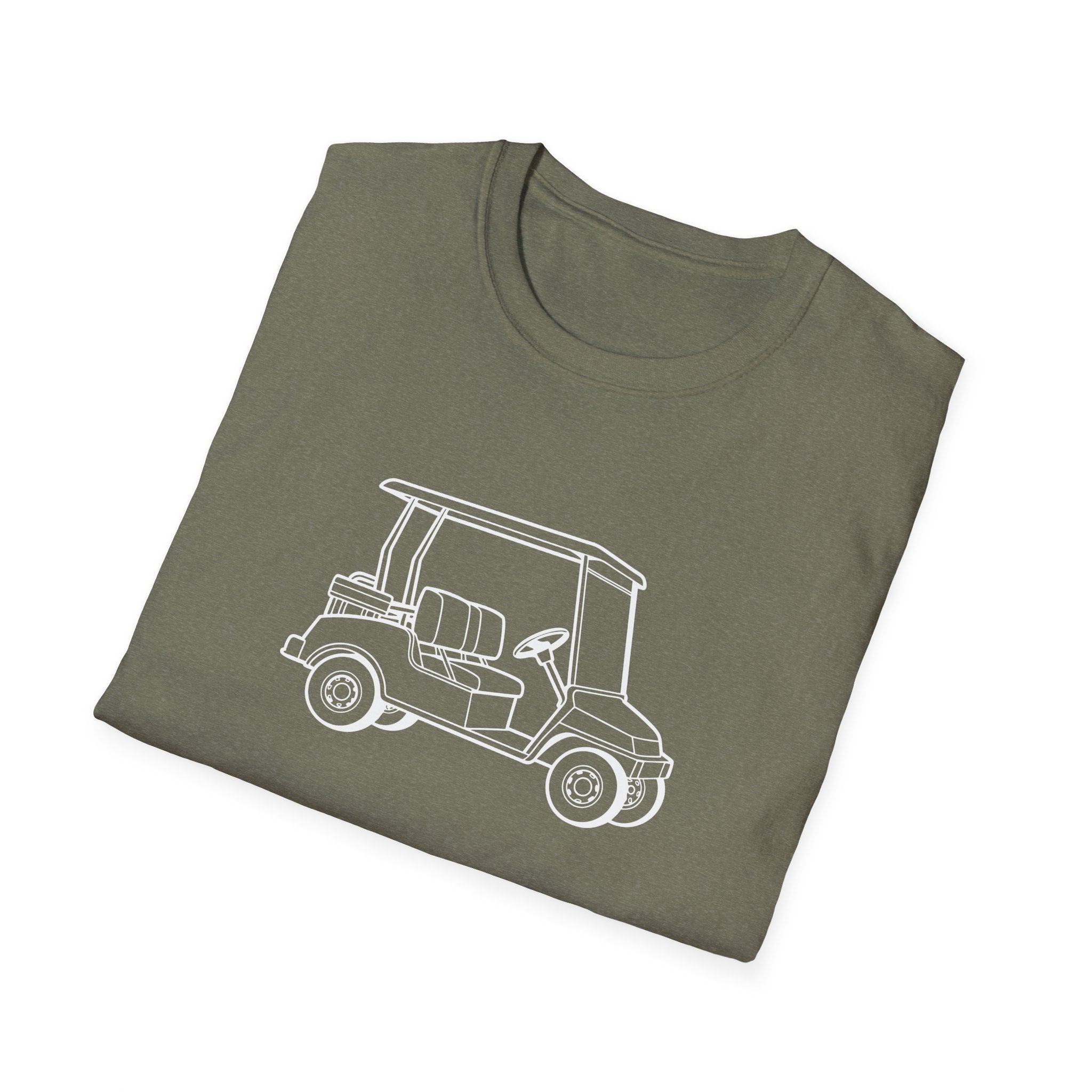 Golf Cart Tee-- Comfort Meets Style for Everyday Wear, Ideal Gift for Birthdays, Casual Outings, and Celebrations, [...]