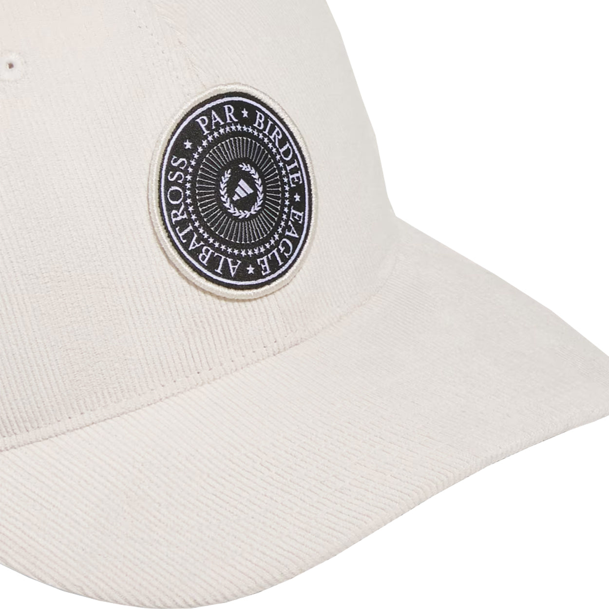 Adidas Pin Whale Corduroy Strap Back Adjustable Golf Hat