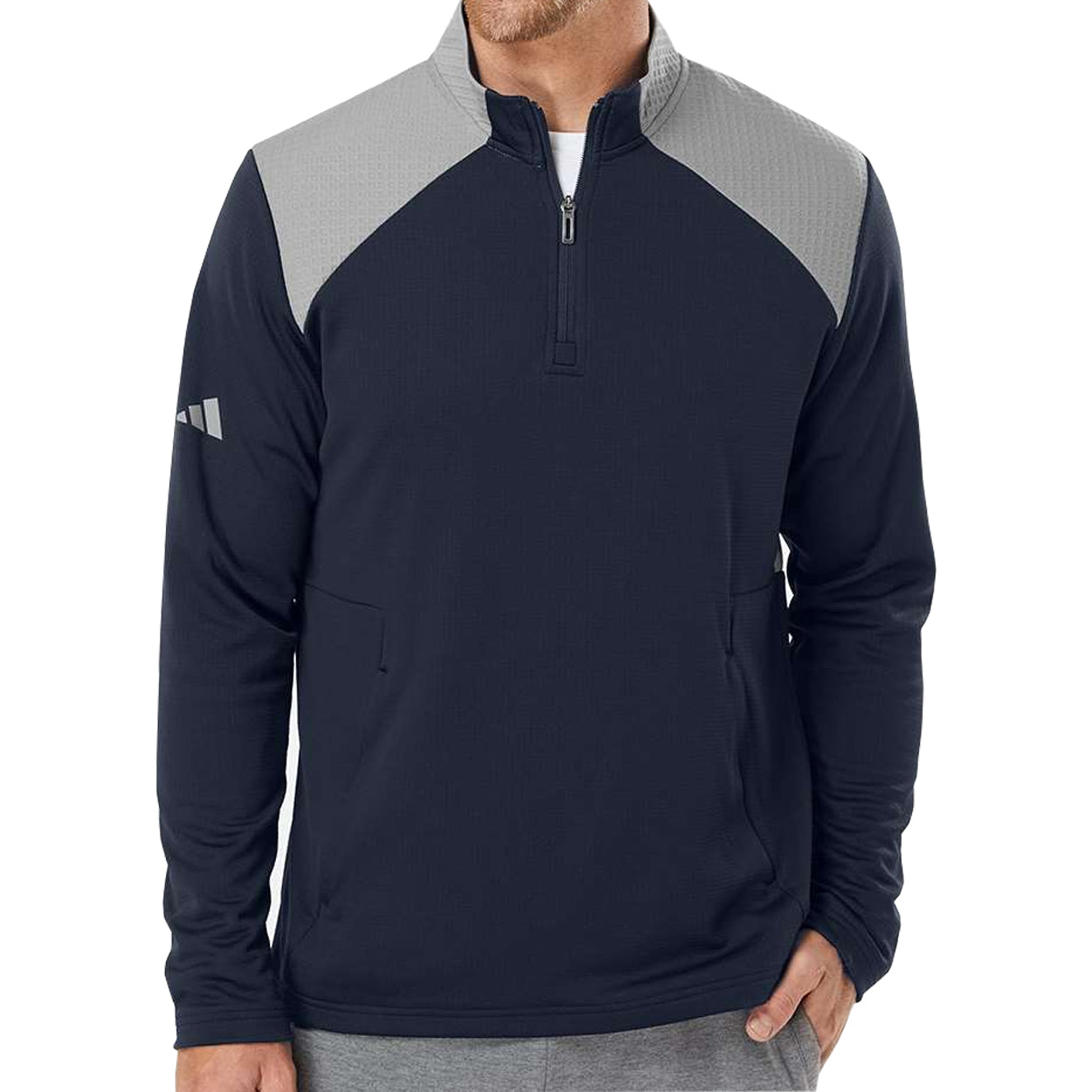 Navy/Grey Three