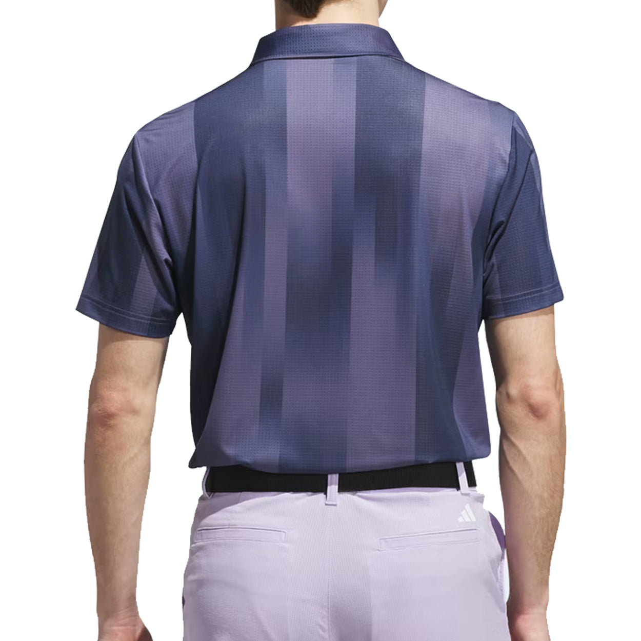Adidas Golf Ultimate365 Mesh Radiant Print Polo Shirt – Lightweight Performance Polo