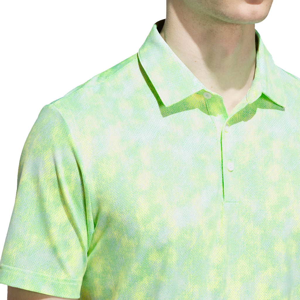 White/Lime Burst