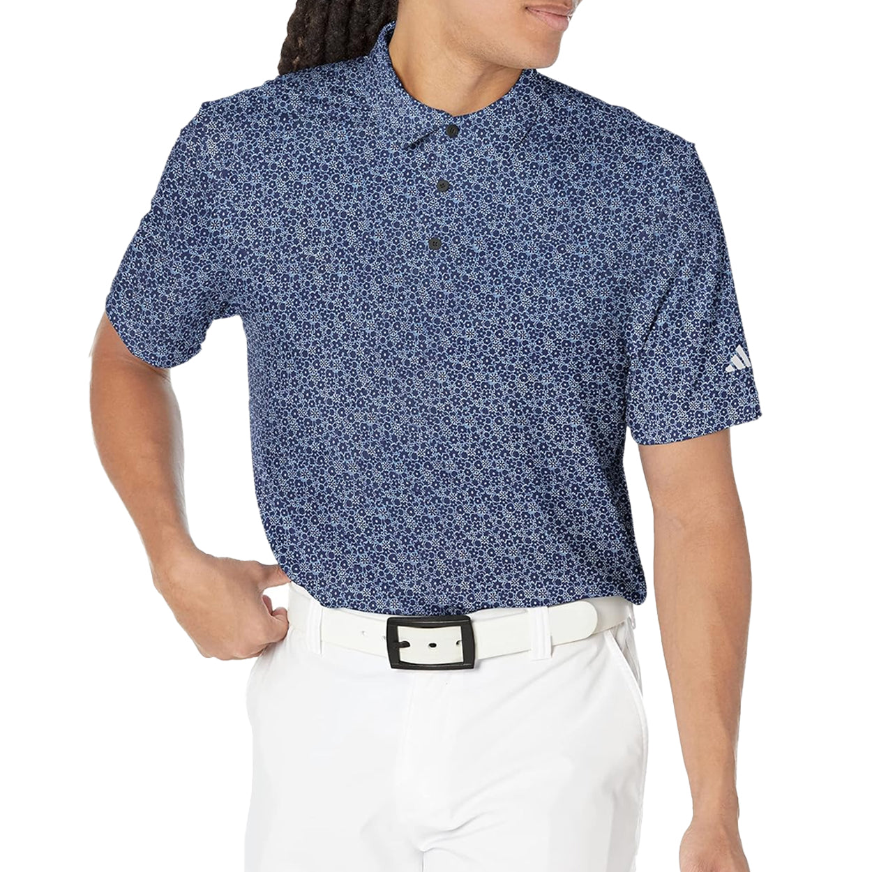 Adidas Golf Ultimate365 Allover-Print Polo Shirt