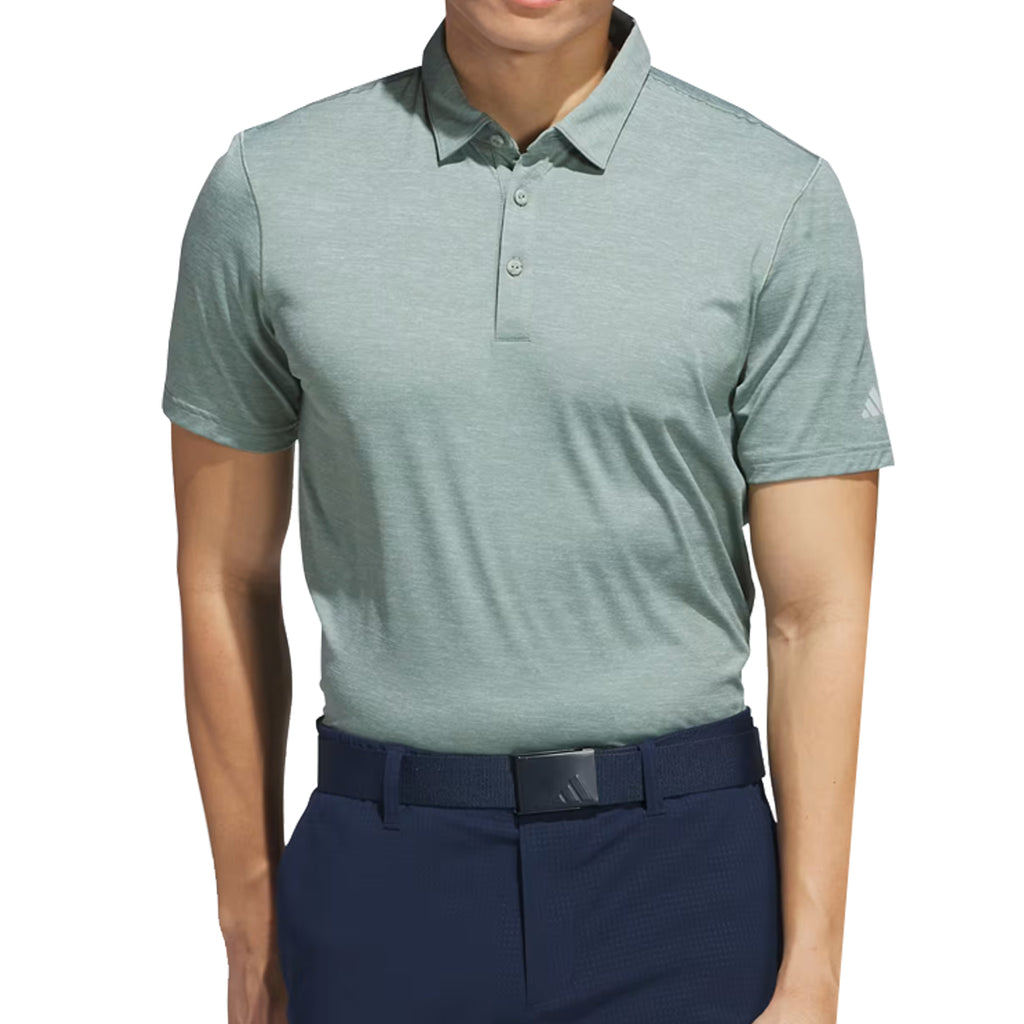 Adidas Golf Ultimate365 Elevated Twistknit Polo Shirt – Breathable, Stretch Performance Golf Polo for