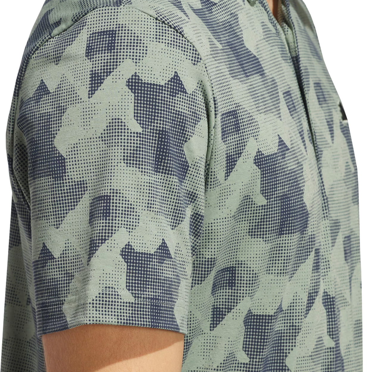 Adidas Men's Go-To Printed Polo Golf Shirt