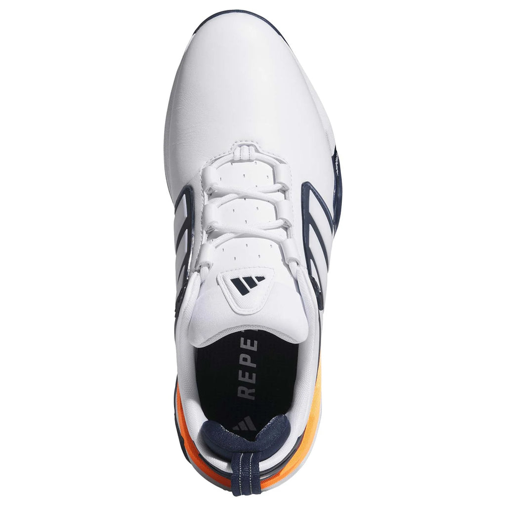 White/Collegiate Navy/Lucid Orange