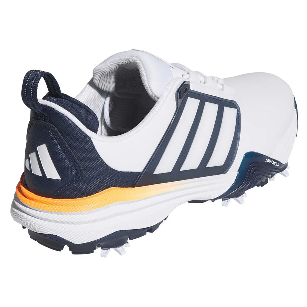 White/Collegiate Navy/Lucid Orange
