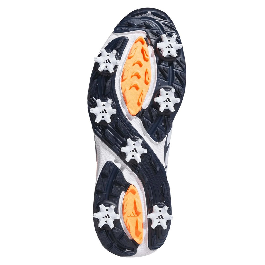White/Collegiate Navy/Lucid Orange