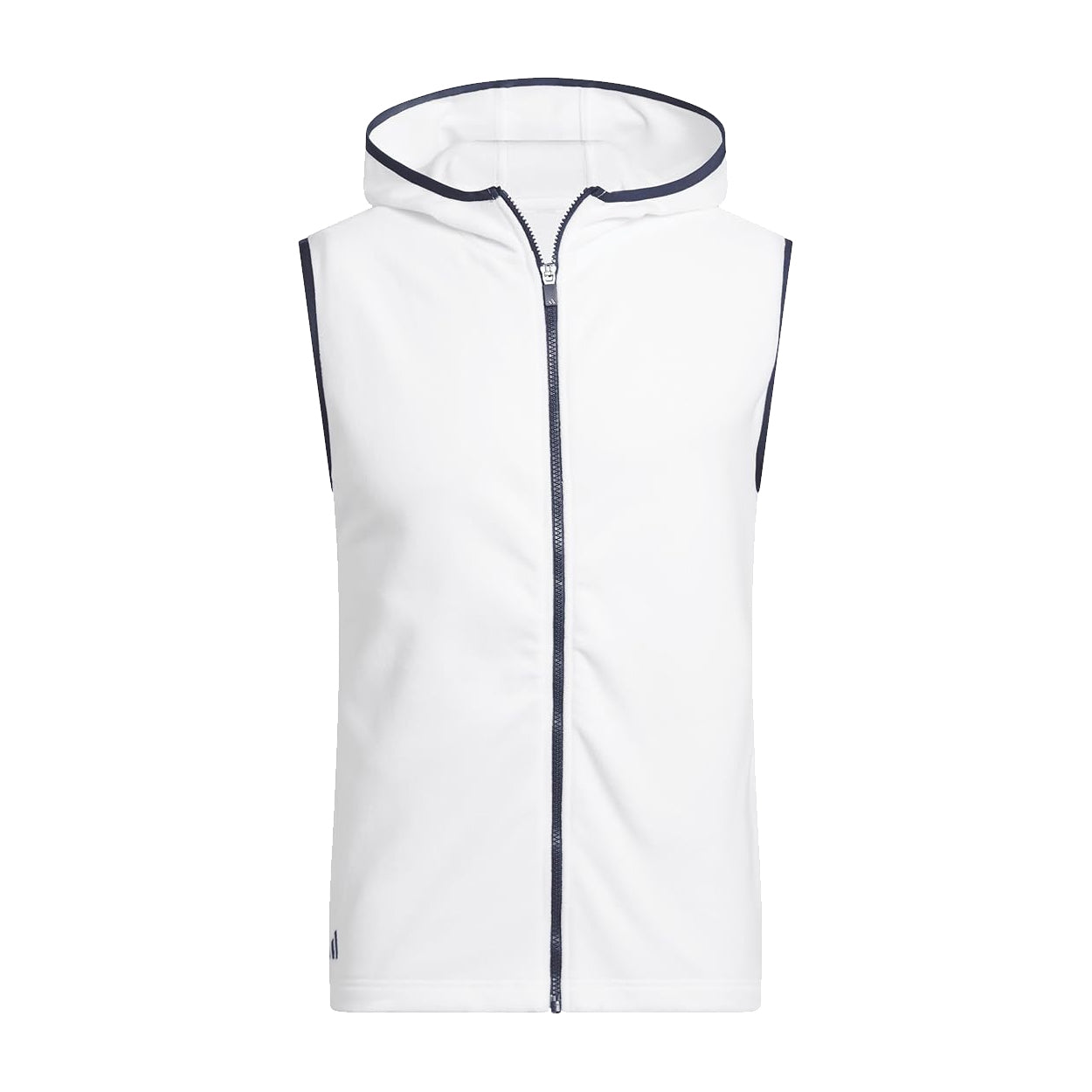 Adidas Ultimate365 Golf Fleece Hooded Vest - Men's Full-Zip Performance Layer