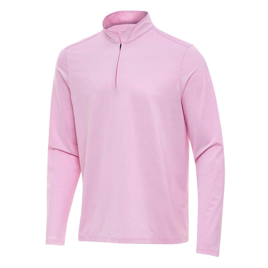 Antigua Golf Men’s Duff Quarter-Zip Golf Pullover | Performance Layering Top
