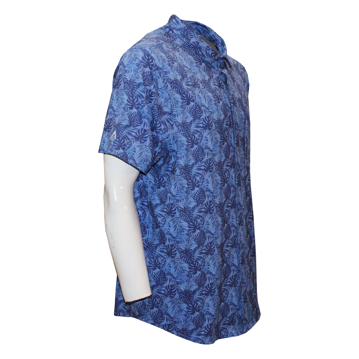 Antigua Men's Tampa Textured Performance Button Down Shirt - Moisture Wicking