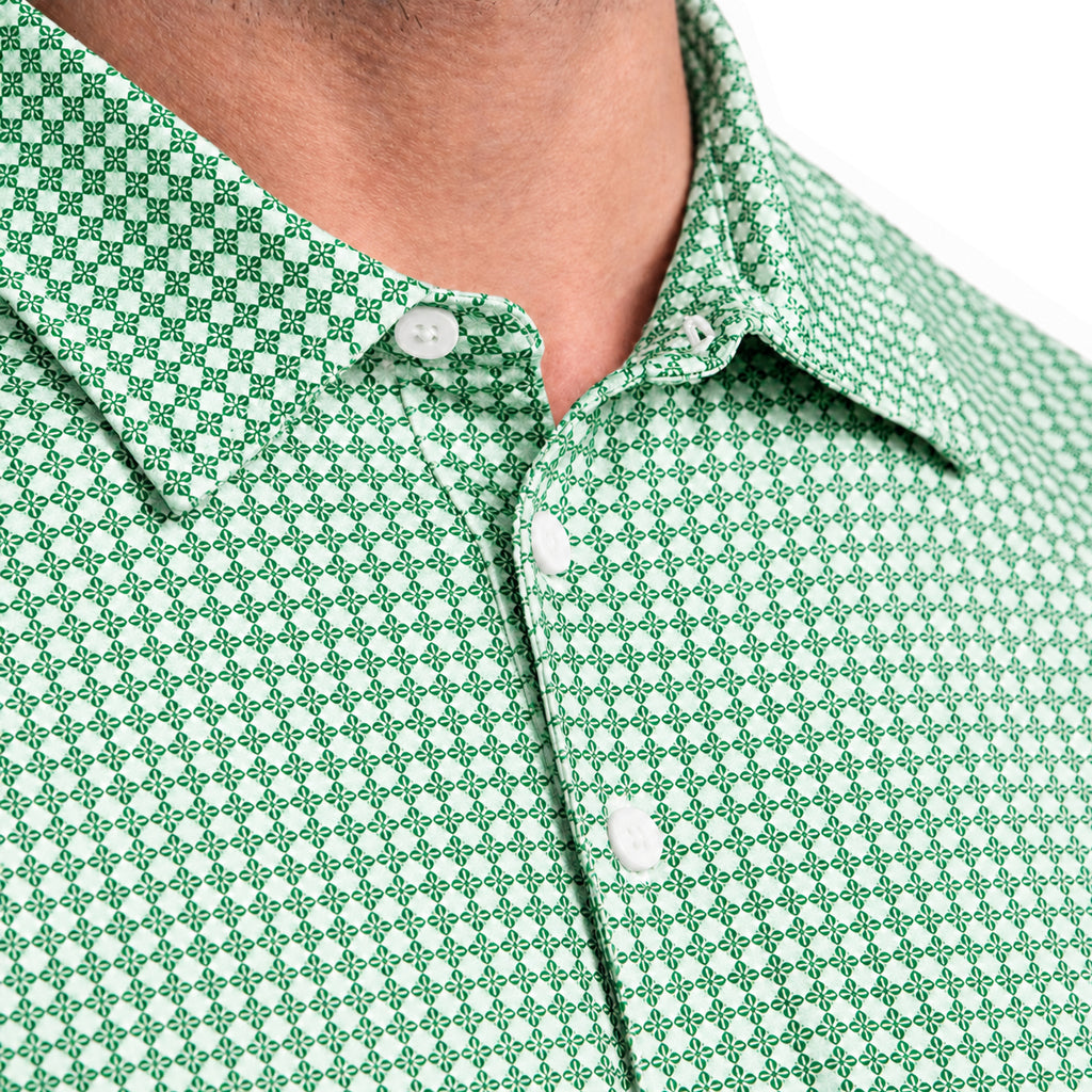 White/Classic Green
