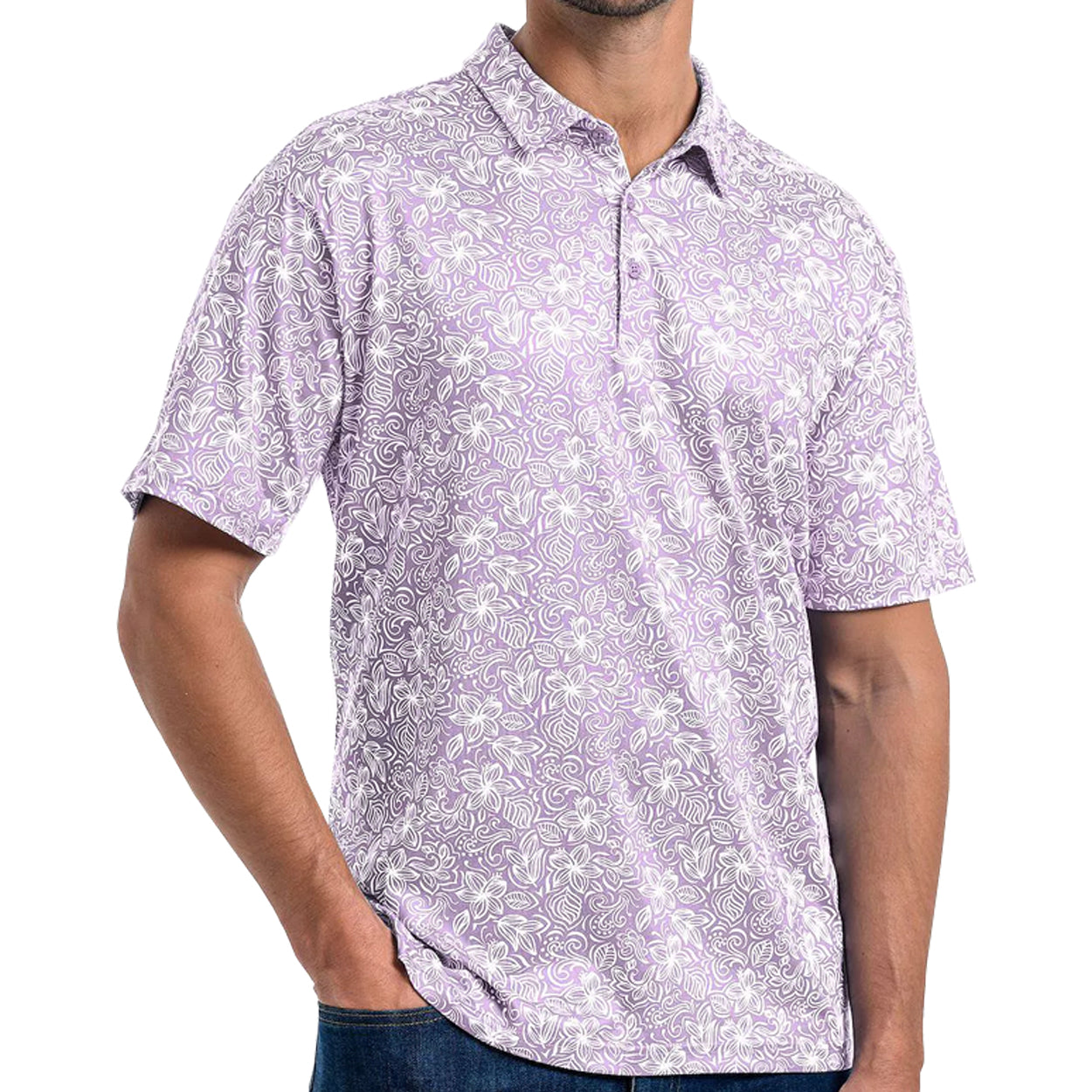 Light Lilac/White