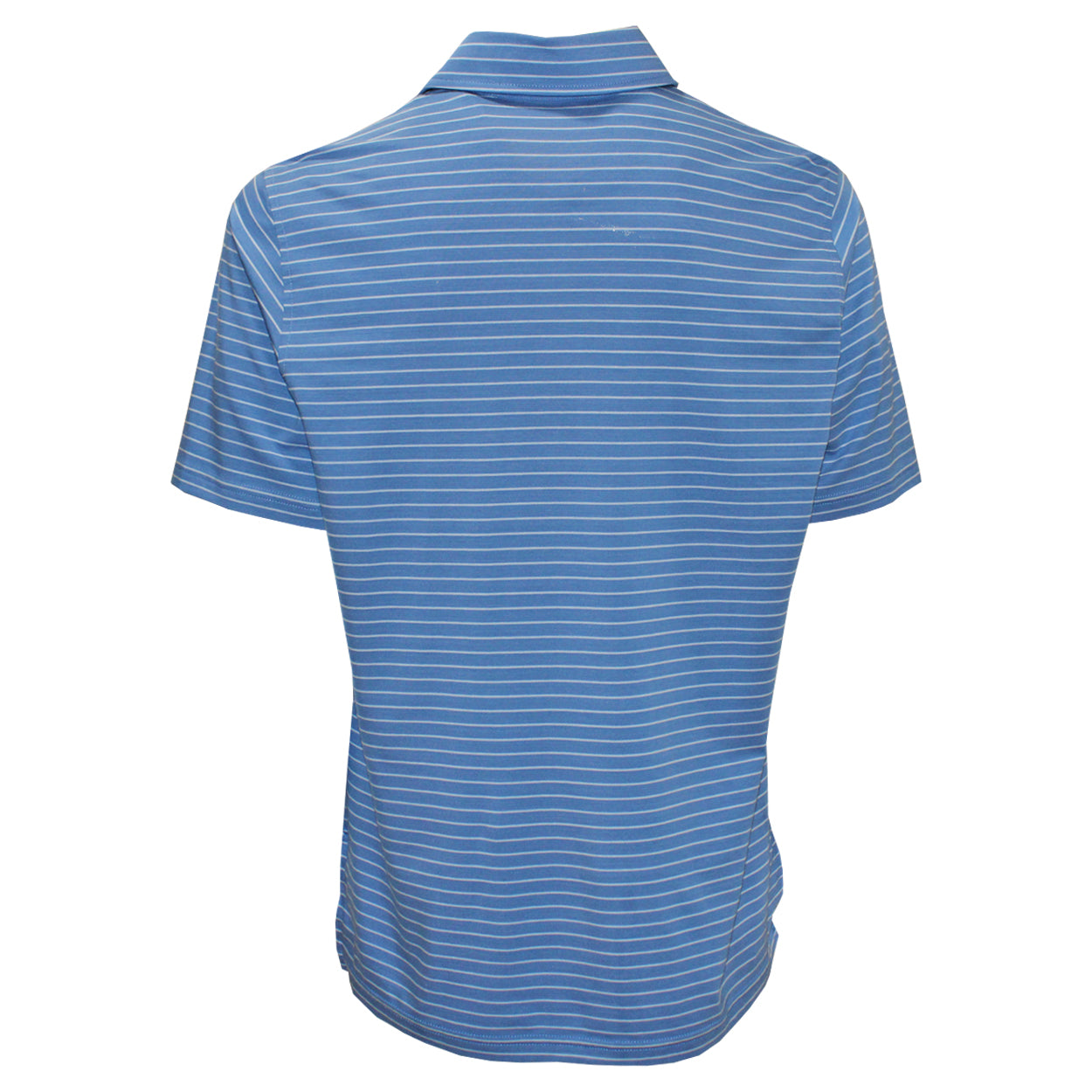 Ashworth Men's Listado Stripe Polo Golf Shirt – Performance Moisture-Wicking Golf Top