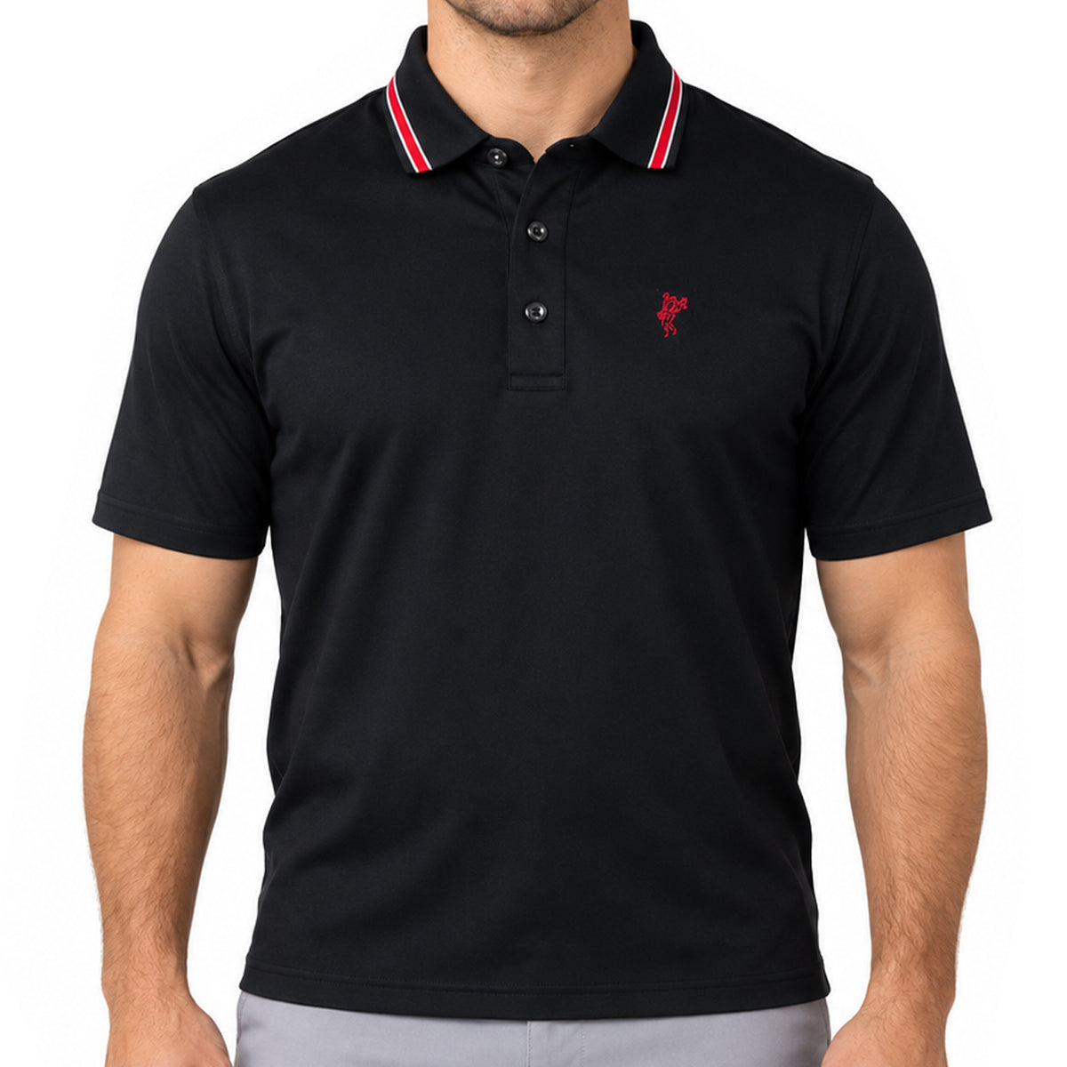 Black/Core Red